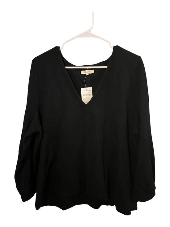 Madewell Tops - Madewell Black V-Neck Sweater Top